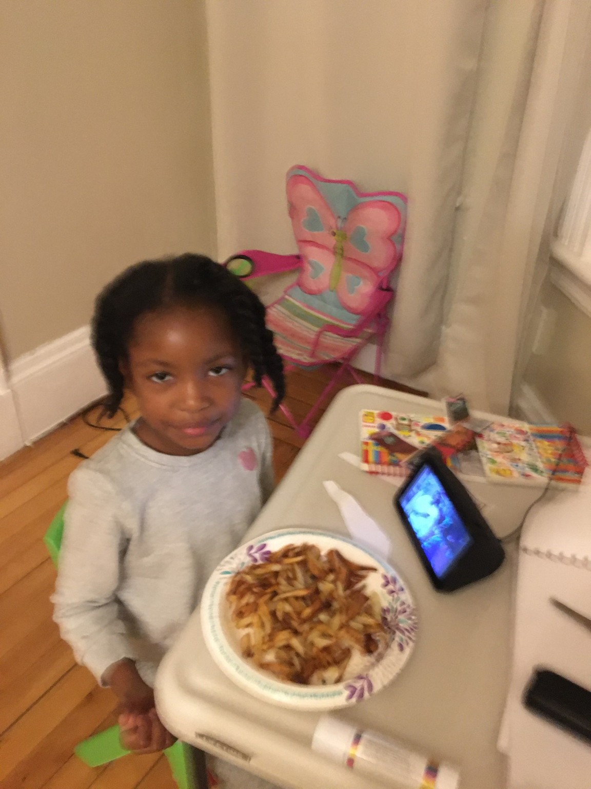 A moment at the table